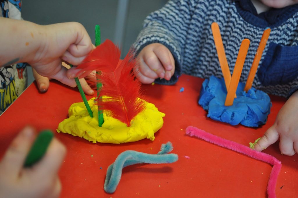 Why playing with playdough can benefit children's development
