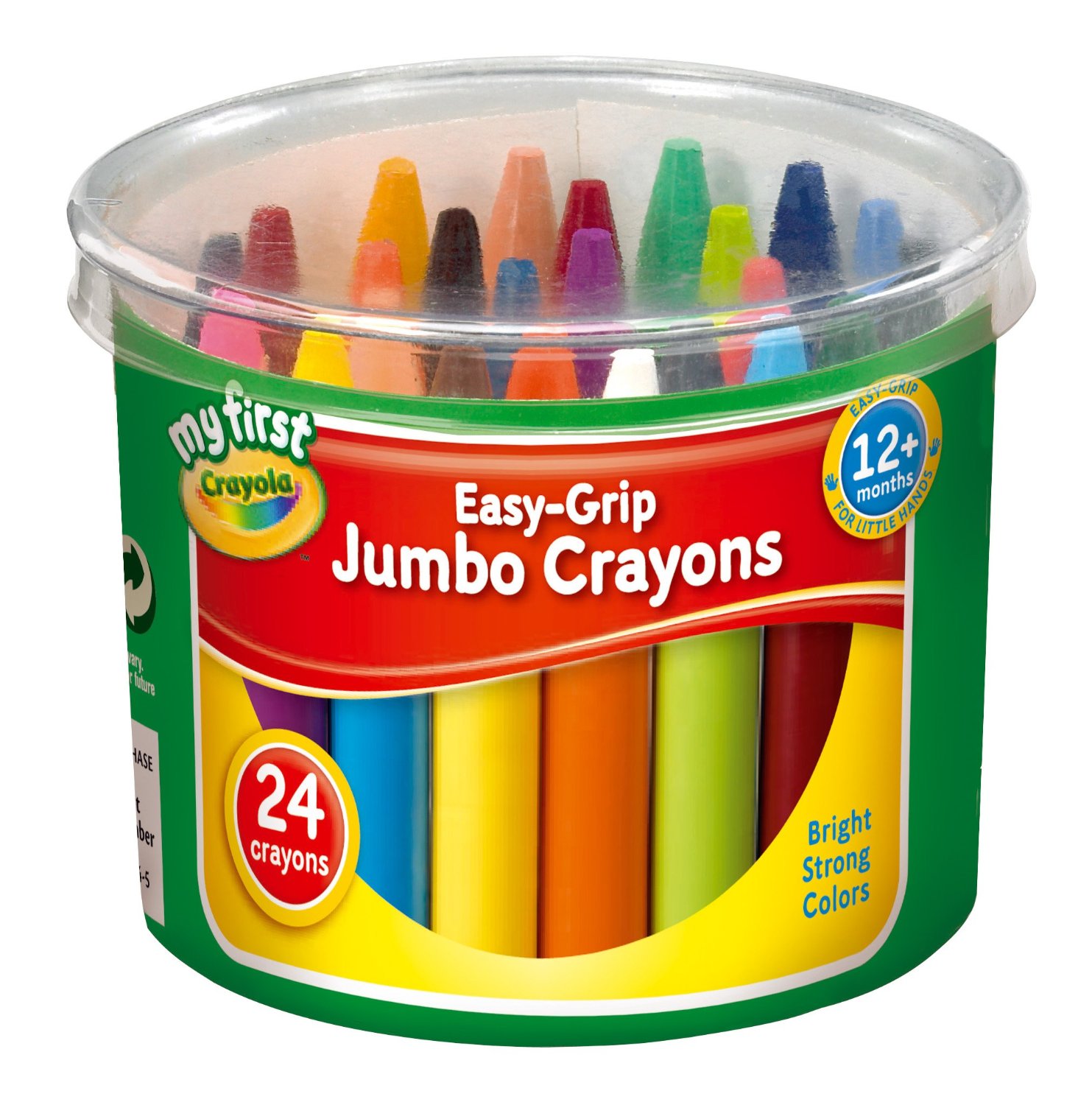 Crayola My First Crayola Easy-Grip Jumbo Crayons 24