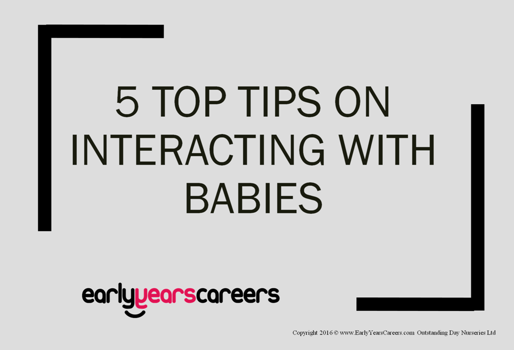 front cover for interacting with babies