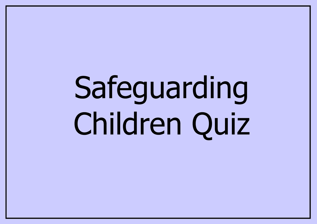 safeguarding-children-quiz-early-years-careers