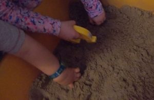 magnets in the sand